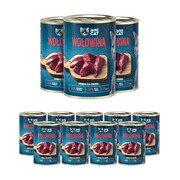 Jane Cat Premium Adult wołowina 400g x 12 + prezent JOHN DOG