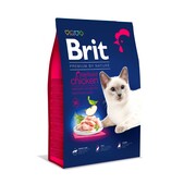 Brit Premium Cat Sterilized Chicken 300g + prezent BRIT