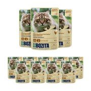 Bozita Feline w sosie z kurczakiem 85g x 12 + prezent BOZITA