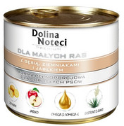 Dolina Noteci Premium z gęsią, ziemniakami i jabłkiem 12x185g + prezent DOLINA NOTECI