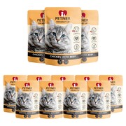 Petner Kurczak z wołowiną 85g x 12 + prezent PETNER