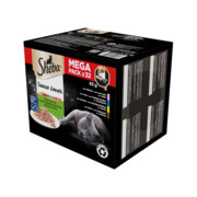 Sheba Sauce Lover Mix smaków w sosie 85g x 32 (multipak x 1) + prezent SHEBA