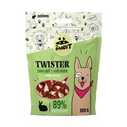 Mr. Bandit Twister zawijas z królikiem 500g + prezent MR. BANDIT