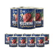 John Dog Berry Line Wołowina z borówkami 800g x 12 + prezent JOHN DOG