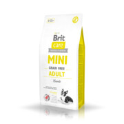Brit Care Mini Grain-Free Adult Lamb 400g + prezent BRIT