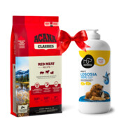 Acana Classics Red Meat 9,7kg + Koema Olej z łososia 1l + prezent ACANA