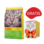 Josera SensiCat Adult Sensitiv 10kg + Josera Multipack Pate 85g x 6 GRATIS + prezent JOSERA