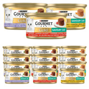 Gourmet Gold Savoury Cake Mix 3 smaków 85g x 24 + prezent GOURMET