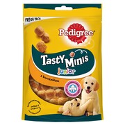 Pedigree Tasty Minis Junior kurczak 125g + prezent PEDIGREE
