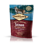 Carnilove Cat Salmon Sensitive & Long Hair 0,4kg + prezent CARNILOVE