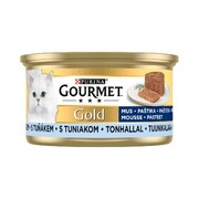Gourmet Gold Mus z tuńczykiem 85g x 12 + prezent GOURMET