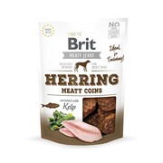 Brit Jerky Snack Herring Meaty Coins 80g + prezent BRIT