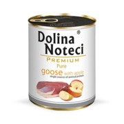 Dolina Noteci Premium Pure gęś z jabłkiem 12x800g + prezent DOLINA NOTECI
