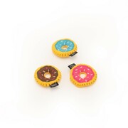 ZippyClaws Pluszowe donuty 6cm 3szt. + prezent ZIPPYPAWS