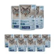 Bozita Feline w sosie ze śledziem 85g x 12 + prezent BOZITA