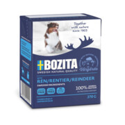 Bozita Kawałki w galaretce renifer 370g x 12 + prezent BOZITA