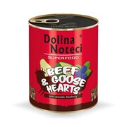 Dolina Noteci Superfood Wołowina i Serca Gęsi 6x800g + prezent DOLINA NOTECI