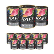 Dolina Noteci Rafi z żołądkami wołowymi i szynką 12x800g + prezent RAFI