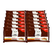 Gourmet A la Carte Chef's Recipes wybór mięs 85g x 48 (multipak x 12) + prezent GOURMET
