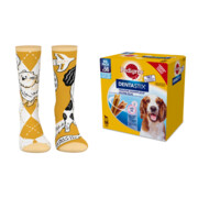 Pedigree Dentastix Medium 56 szt. (1440g) + skarpetki rozmiar 36-38 + prezent PEDIGREE