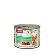Animonda Carny Kitten wołowina, kurczak i królik 200g x 12 + prezent ANIMONDA