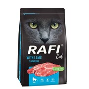 Rafi Cat Adult z jagnięciną 7kg + prezent RAFI