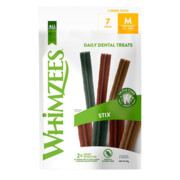 Whimzees Stix gryzak dentystyczny M 7 szt. + prezent WHIMZEES