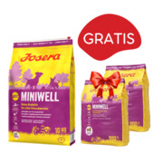 Josera Miniwell Adult 10kg + 2 x 900g GRATIS + prezent JOSERA