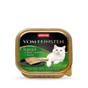 Animonda vom Feinsten Pate kurczak, łosoś i szpinak 100g x 12 + prezent ANIMONDA
