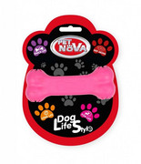 Pet Nova Kość na przysmaki SnackBone o aromacie wołowiny różowa 11cm + prezent PET NOVA