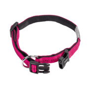 Nobby Obroża Soft Grip fuksja 15mm/35cm + prezent NOBBY