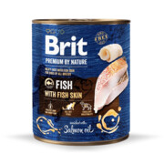 Brit Premium By Nature Fish with Fish Skin 6x800g + prezent BRIT