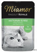 Miamor Ragout Royale w sosie indyk i dziczyzna 100g x 12 + prezent MIAMOR