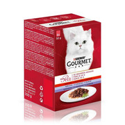 Gourmet Mon Petit mix mięsny 50g x 6 (multipak x 1) + prezent GOURMET