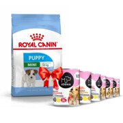 Royal Canin Mini Puppy 8kg + Koema Junior mix 3 smaków 400g x 6 + prezent ROYAL CANIN