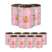 Natural Taste dla kota Kurcze Blade 400g x 12 + prezent NATURAL TASTE