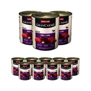 Animonda GranCarno Original Adult wołowina i jagnięcina 800g x 12 + prezent ANIMONDA