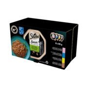 Sheba Sauce Collection Wybór Smaków w sosie tacka 85g x 8 (multipak x 1) + prezent SHEBA