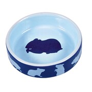 Trixie Miska ceramiczna dla królika z nadrukiem 80ml / 8cm + prezent TRIXIE