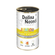 Dolina Noteci Premium Junior żołądki z kurczaka 12x400g + prezent DOLINA NOTECI