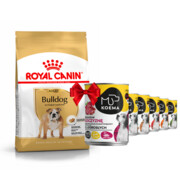 Royal Canin Adult Bulldog 12kg + Koema 90% mięsa mix 6 smaków 400g x 6 + prezent ROYAL CANIN