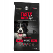 Biofeed Tasty Dogs Life średnie i duże rasy wołowina 15kg + prezent BIOFEED