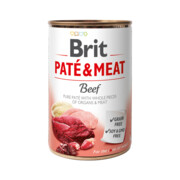 Brit Pate & Meat Beef Wołowina 6x400g + prezent BRIT