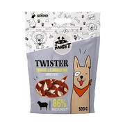 Mr. Bandit Twister zawijas z jagnięciną 500g + prezent MR. BANDIT