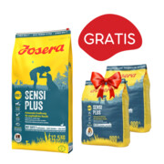 Josera Sensiplus Adult 12,5kg + 2 x 900g GRATIS + prezent JOSERA