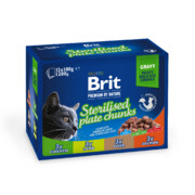 Brit Premium Sterile Plate 100g x 12 + prezent BRIT