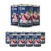 John Dog Berry Line Junior Jagnięcina i śledź z borówkami 400g x 12 + prezent JOHN DOG
