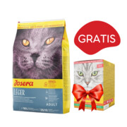 Josera Leger Adult Light 10kg + Josera Multipack Pate 85g x 6 GRATIS + prezent JOSERA