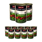 Animonda GranCarno Original Adult wołowina i kacze serca 400g x 12 + prezent ANIMONDA