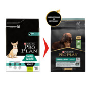 Pro Plan Small & Mini Adult OptiDigest z jagnięciną 7kg + prezent PURINA PRO PLAN